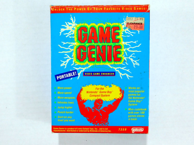 Game Genie for Gameboy