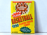 Fleer 1990 Basketball Wax Pack